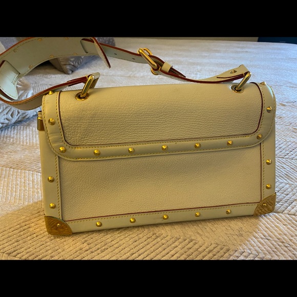 Louis Vuitton Talentueux Hand Bag Ivory Suhali Leather - Picture 3 of 6